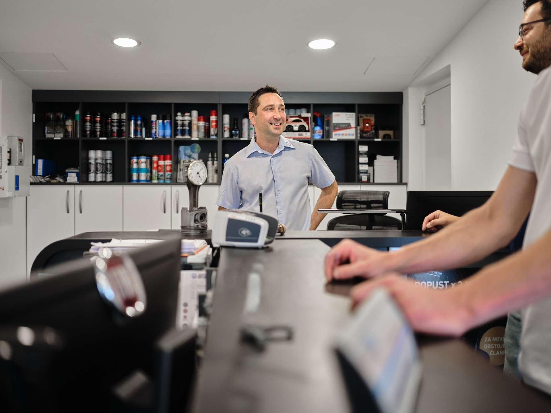 Sprejemni prostor Avtotrade